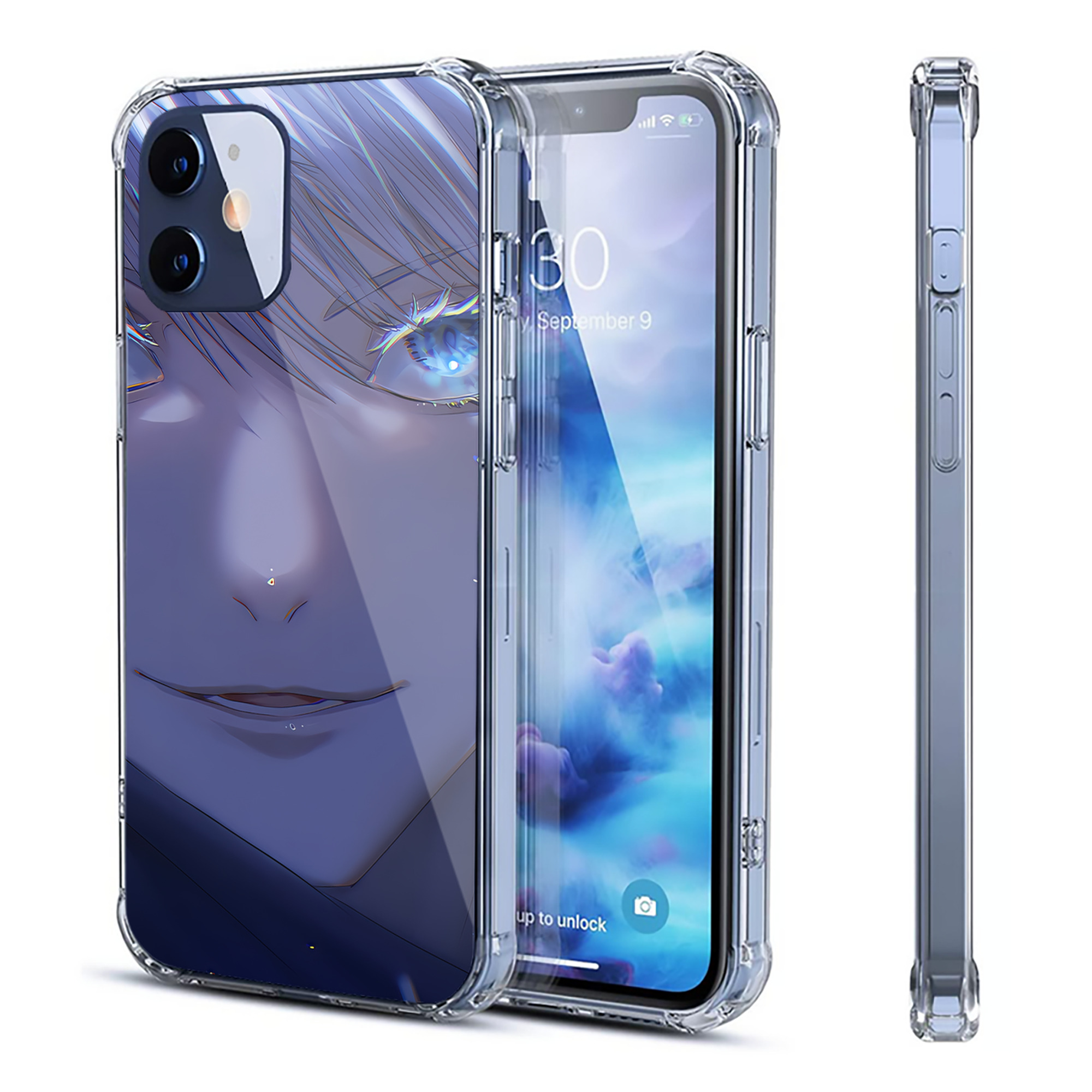 （画像用） SPY×FAMILY间谍家家酒 【iPhone 12シリーズ対応】透明スマホケース（クリアソフトケース）
